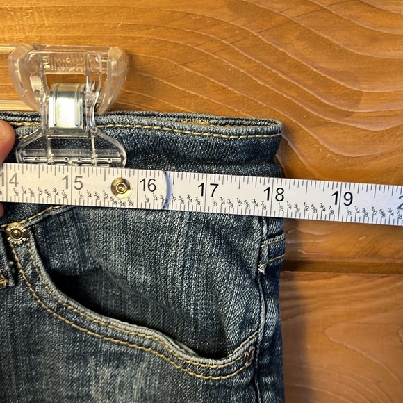 VIGOSS Women’s Skinny Jeans 13‎ Blue Denim Pants Stretch mid rise streetwear Y2K - Picture 2 of 11